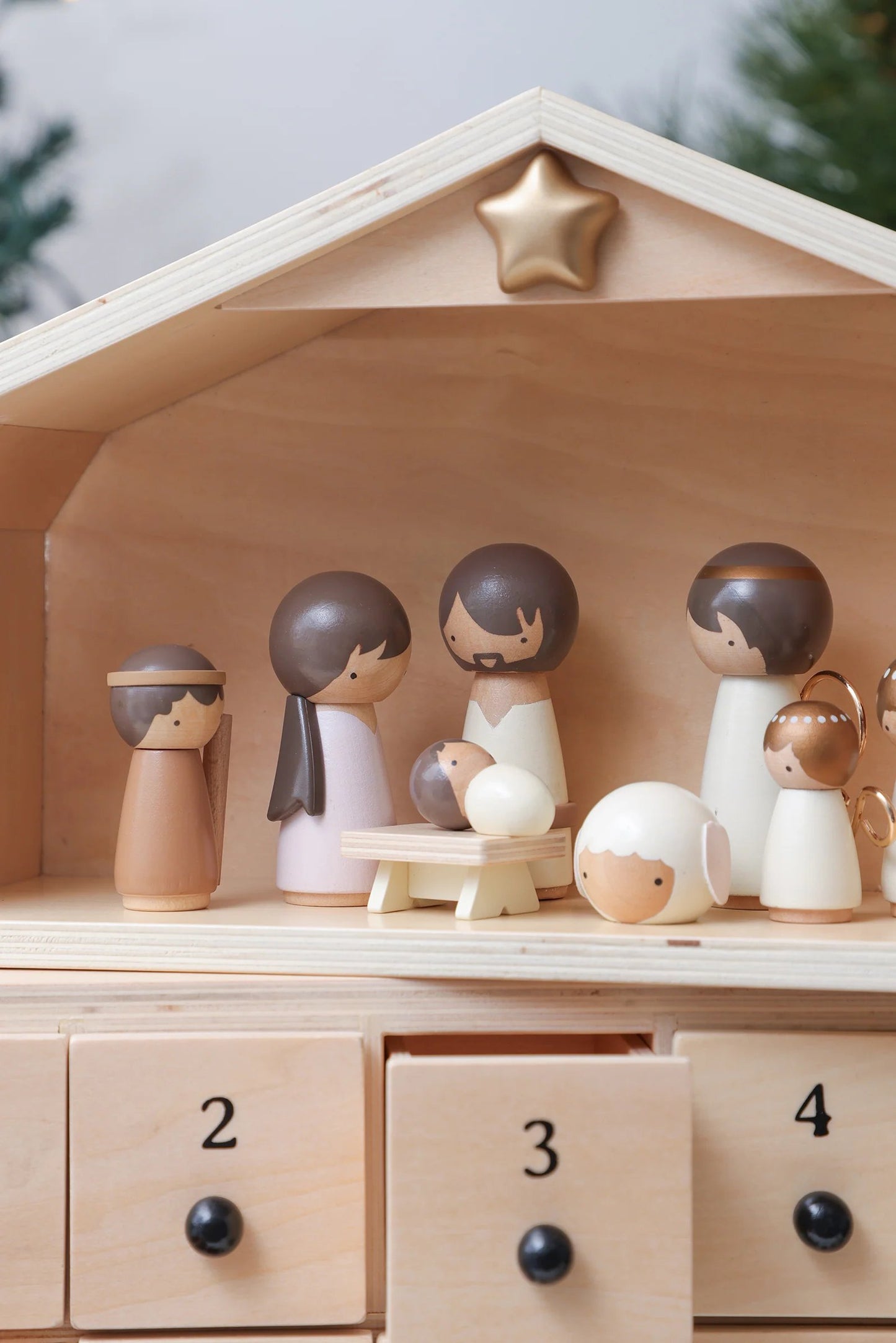 🔥 Last Day 57% OFF - ✝ Nativity Advent Calendar 2026 – Christmas Countdown with Nativity Figures