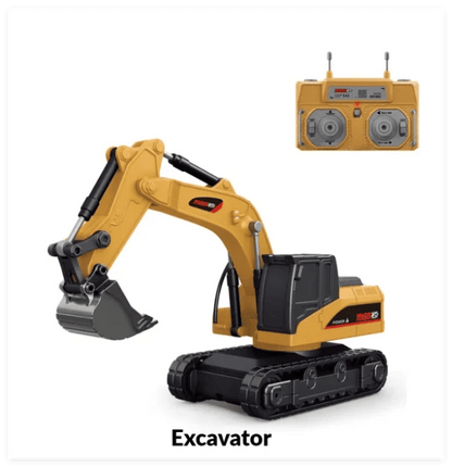 ⭐ 1:64 Premium Alloy Mini RC Construction Set