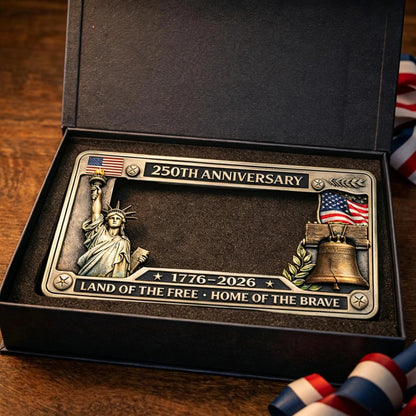 🔥🇺🇸 250th Anniversary Commemorative License Plate Frame🗽