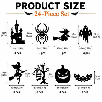 🔥2026 HOT SALE!! Halloween Glow in Dark Wall Stickers👻