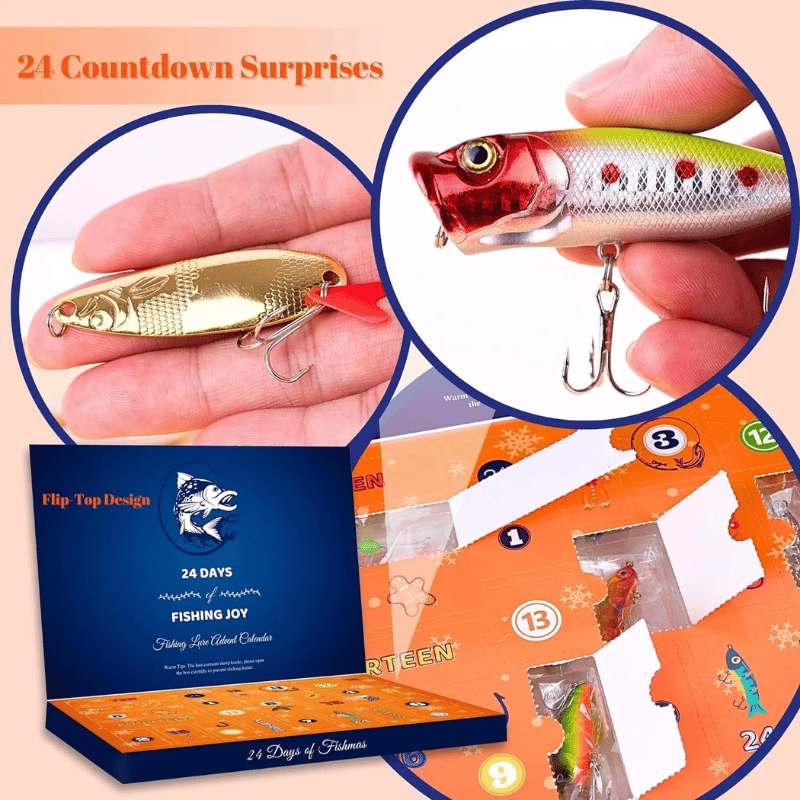 Christmas Fishing Lures Advent Calendar – Limited Release！