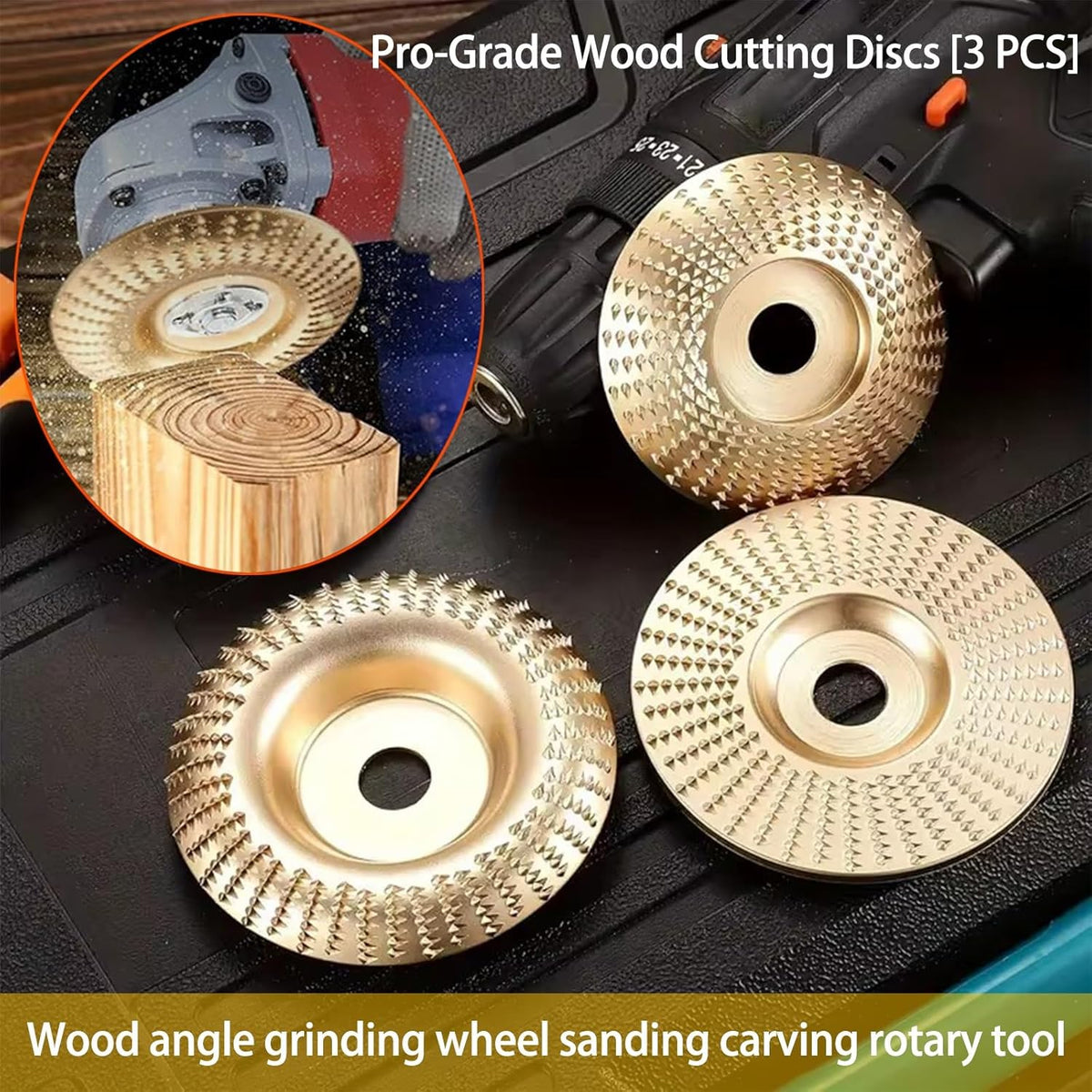 🔥2026 Hot Sale 49% off⚒️ Wood Carving Disc Set