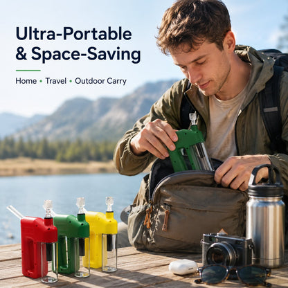 ✨ Portable Handheld Electric Filtration Device | Compact Glass Chamber Design with Electric-Assisted Operation & 6 Color Options