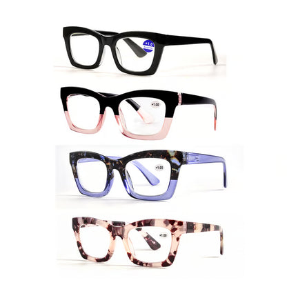 👓Anti Blue Light Glasses Set 4 Pairs Oprah Style Unisex Reading Glasses