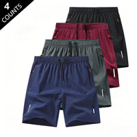 4 Pack (Black+Wine red+Gray+Dark Blue)