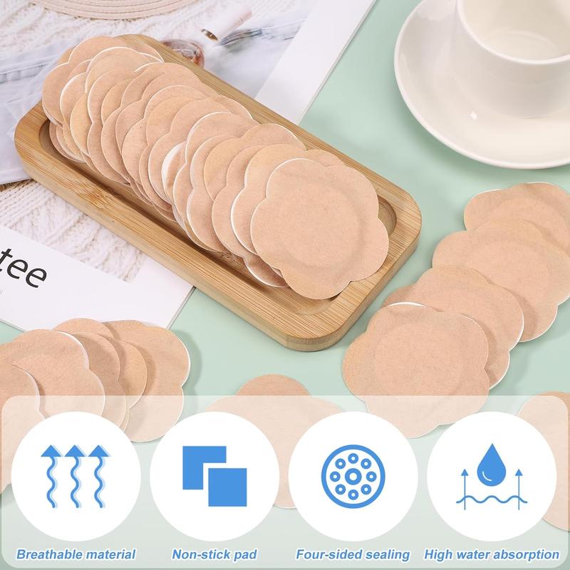 Breathable absorbent disposable patch construction