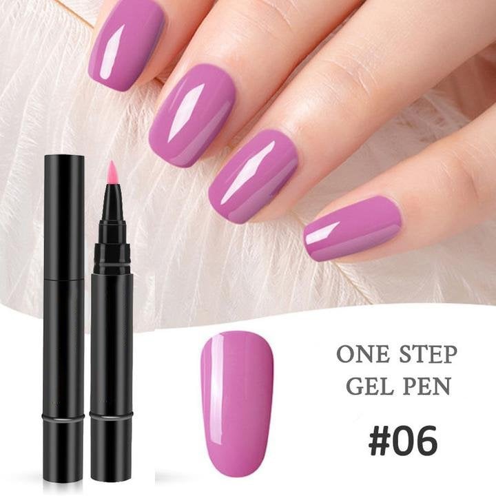 💅 Tijdelijke actie: 1+1 gratis✨ One Step Nagelgel Pen 🎨 Gratis draagbare mini UV-nagellamp 💡