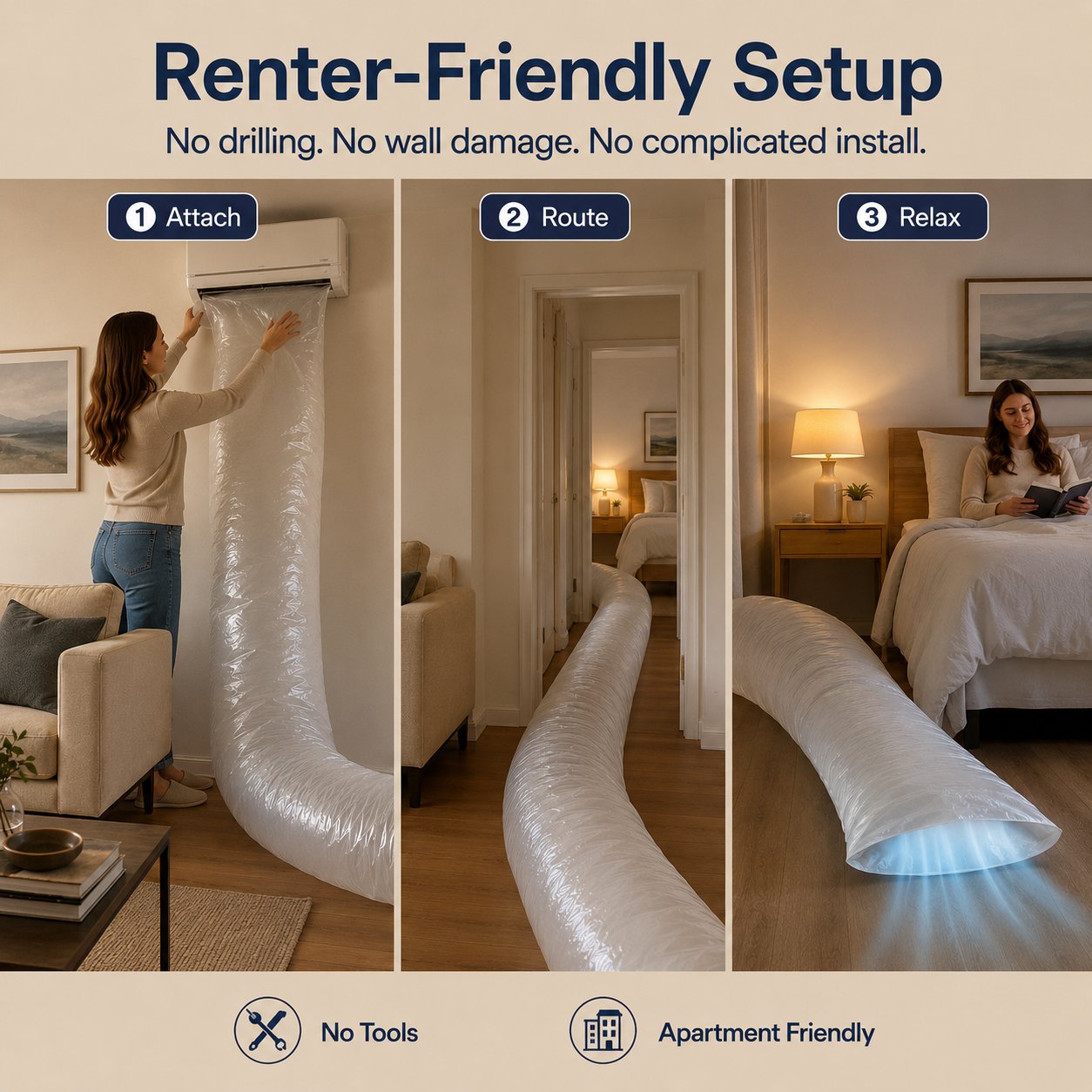 AC Extension Duct / Cooling Tube