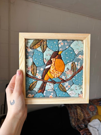 🧵 DIY Kinusaiga Fabric Art Kit – No-Sew Japanese Textile Craft with Nature-Inspired Designs