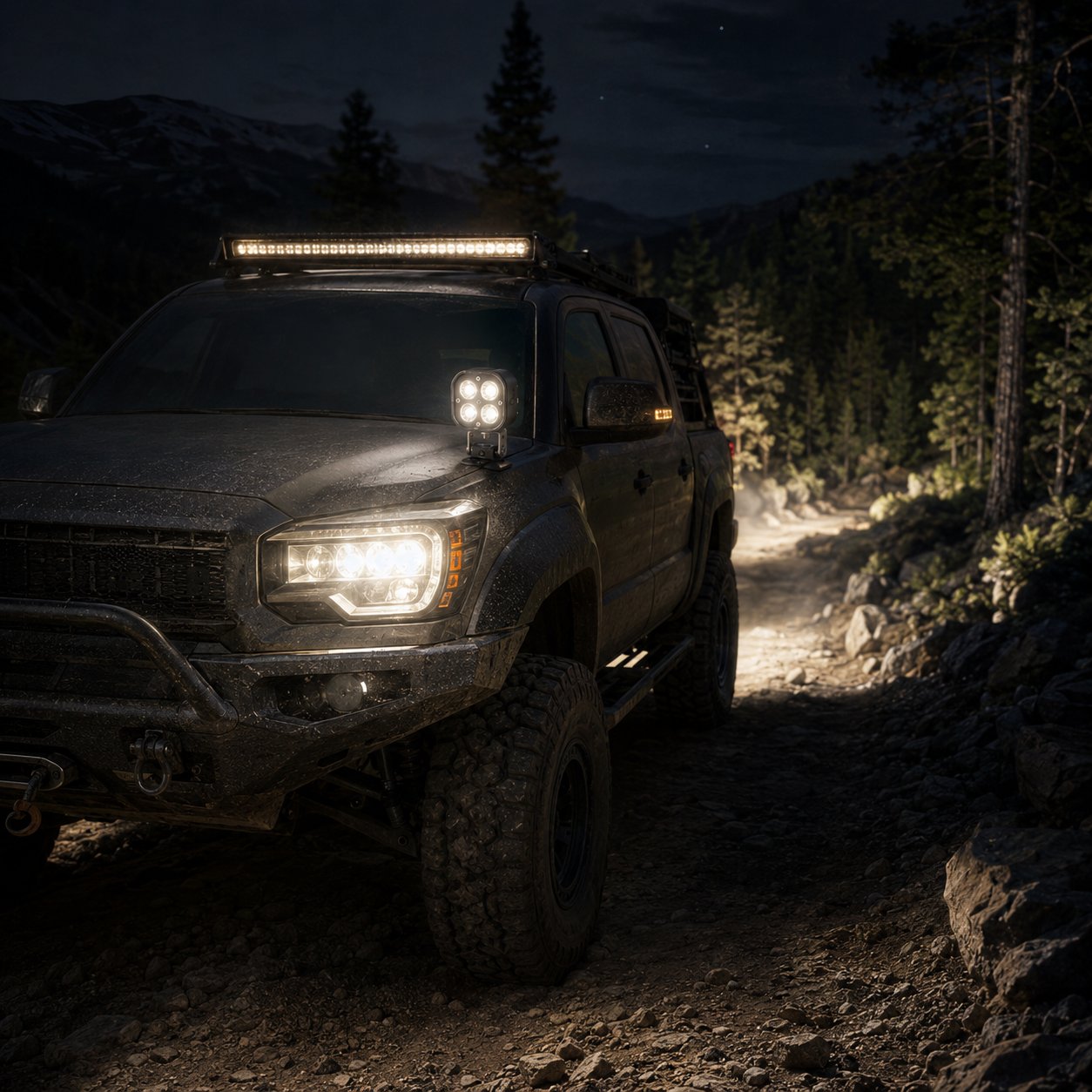 🚙 🔥Omni-Directional 360-degree rotation LED Pod Light
