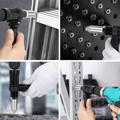 48% OFF 🔥Professional Electric Rivet Gun Adapter Kit