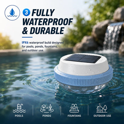 Solar Floating Pool RGB Light (Pack Of 2)