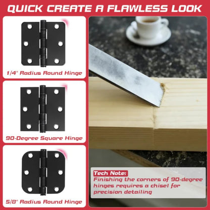 🔥HOT SALE🔥Adjustable Door Hinge Mortise Jig Kit