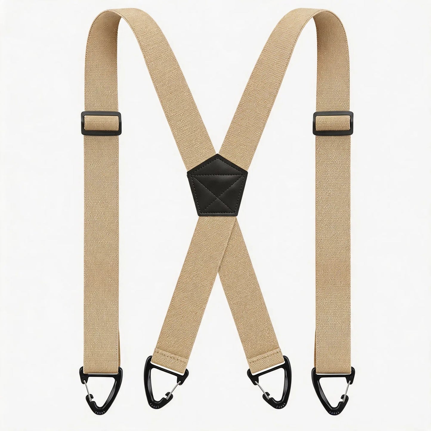 Men's X-Back Suspenders with Hook Clips