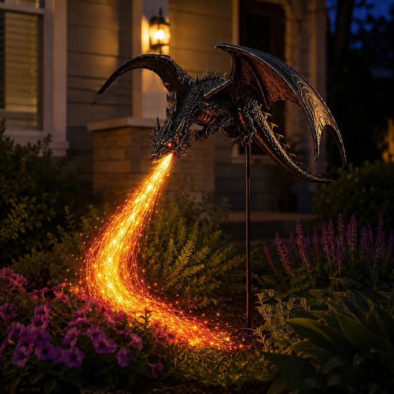 🔥Solar Dragon Fire Garden Light