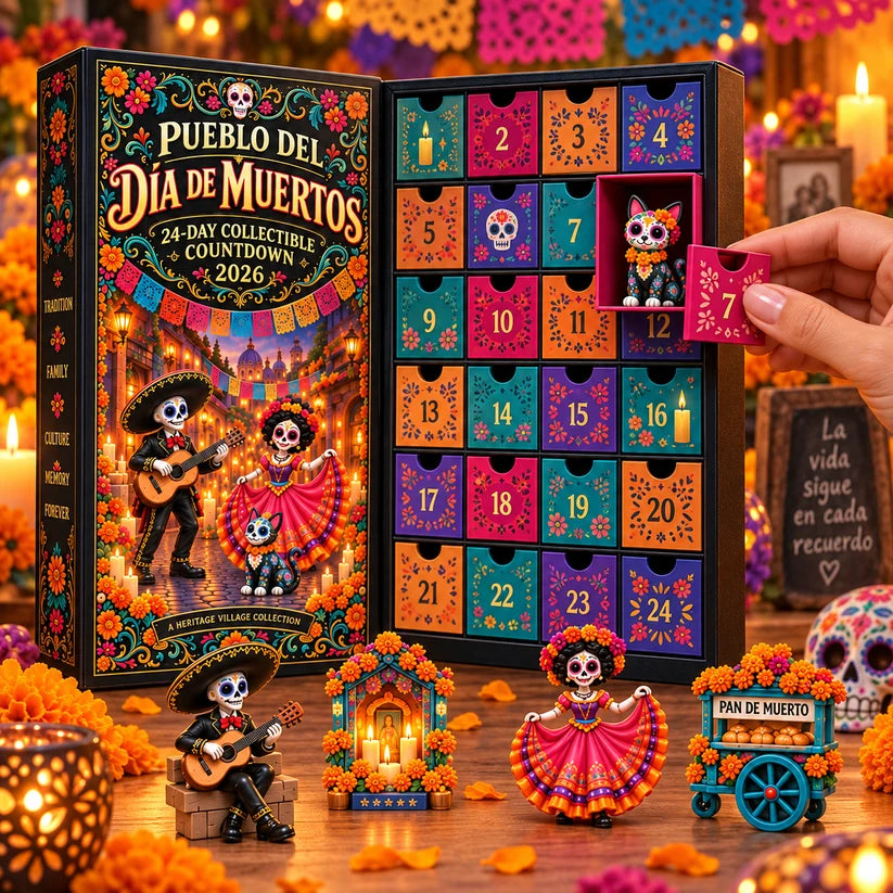 2026 "Day of the Dead Village" – A Day of the Dead-themed 24-day collector's edition advent calendar, featuring 24 unique miniatures.