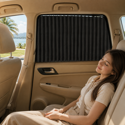 🚗4 Pcs Magnetic Car Side Window Sun Shades