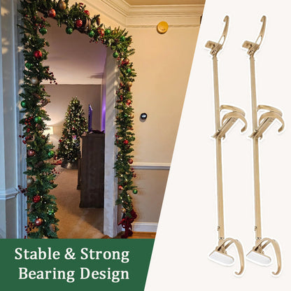Adjustable Christmas Wreath Hanger Rod