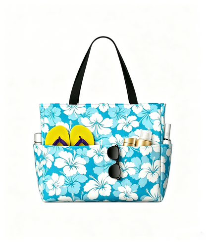 🏖️ Dry & Wet Separated Beach Tote | Durable Spacious Travel Swim Bag🌴