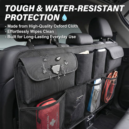 🚗📦Car Trunk Organizer – Hanging Storage with 8 Pockets for SUVs & Trucks