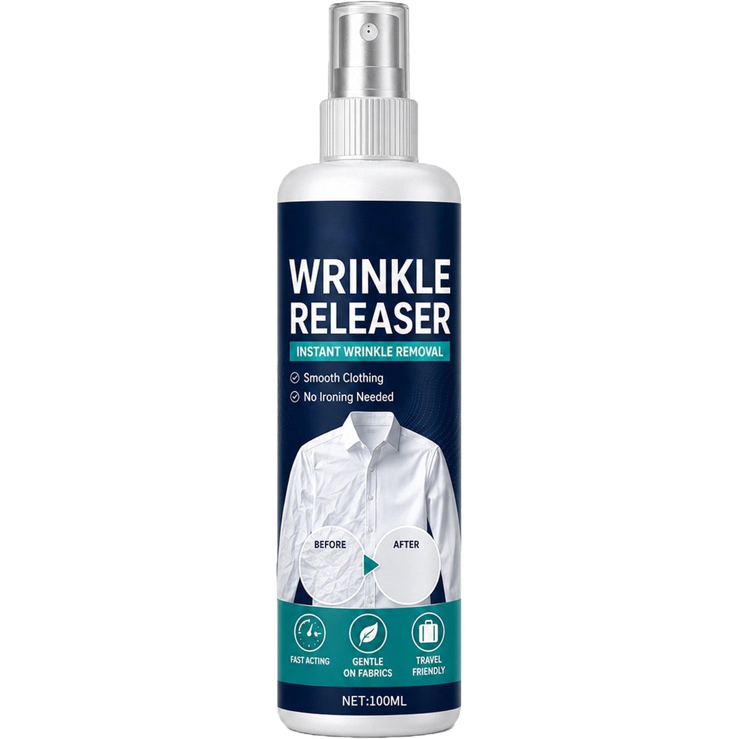 ✨Last Day 49 % OFF👔 Instant wrinkle release – no iron, travel-ready, static-free & fresh.