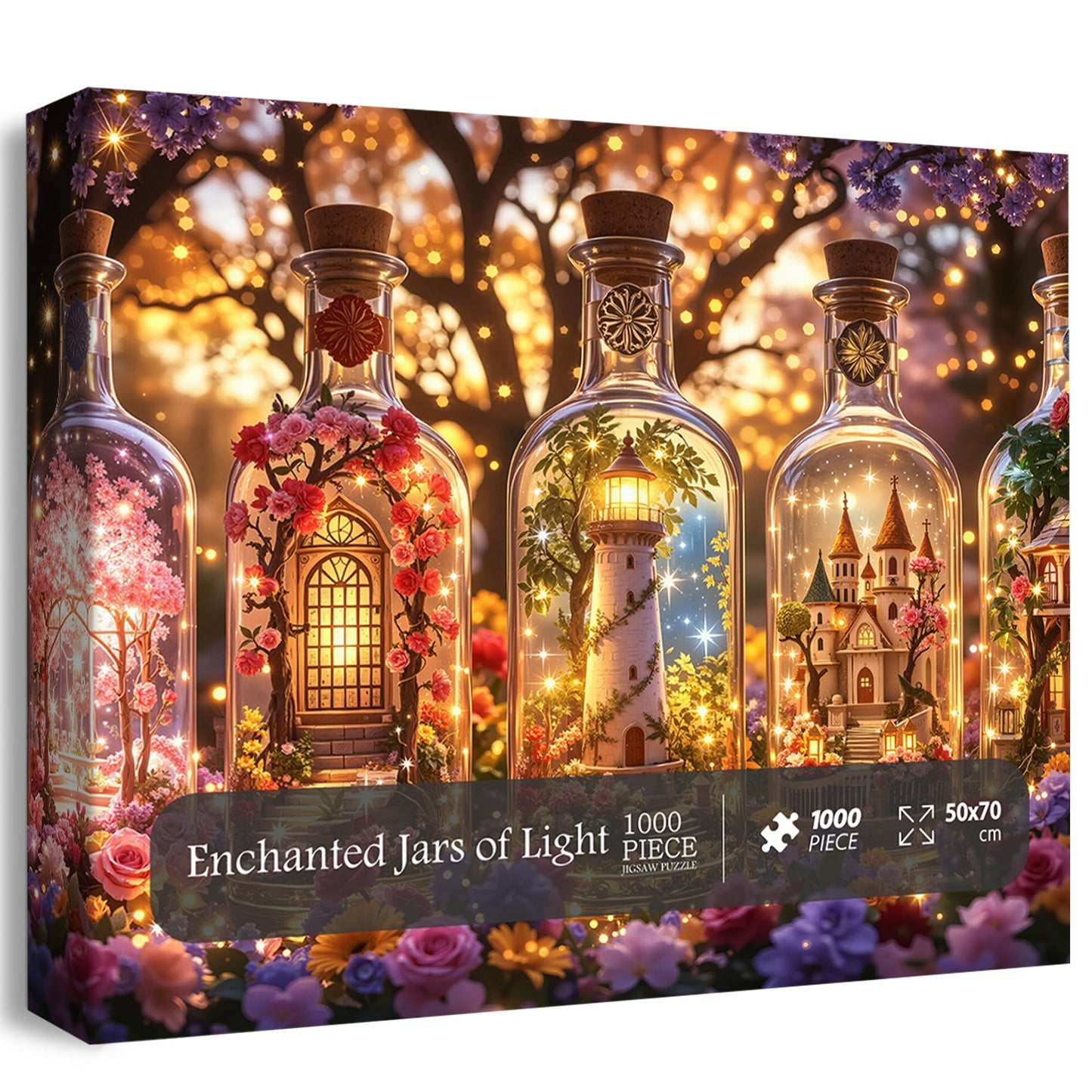 Enchanted Jars of Light Jigsaw Puzzle 1000 Pieces