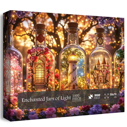 Enchanted Jars of Light Jigsaw Puzzle 1000 Pieces