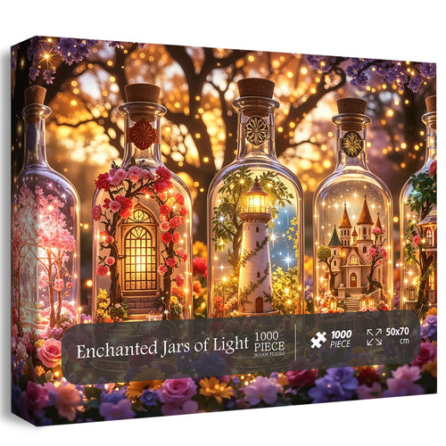 Enchanted Jars of Light Jigsaw Puzzle 1000 Pieces
