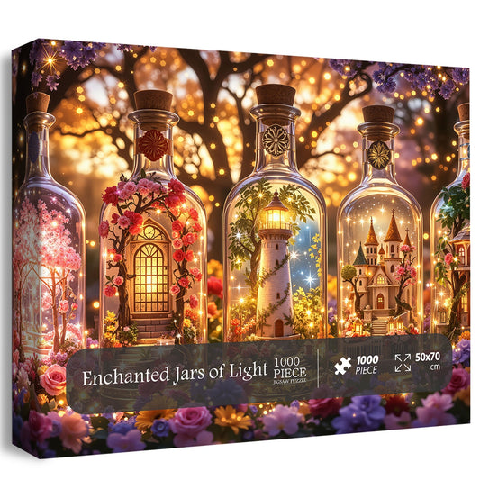 Enchanted Jars of Light Jigsaw Puzzle 1000 Pieces