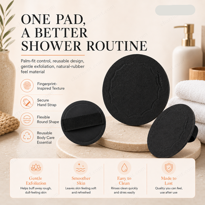 🥳2026 HOT SALE🌸2-Pack Scrub Bath Pads – Gently exfoliate, unclog pores, reveal brighter skin. Durable rubber, easy to rinse. A little scrub goes a long way! ✨🛀