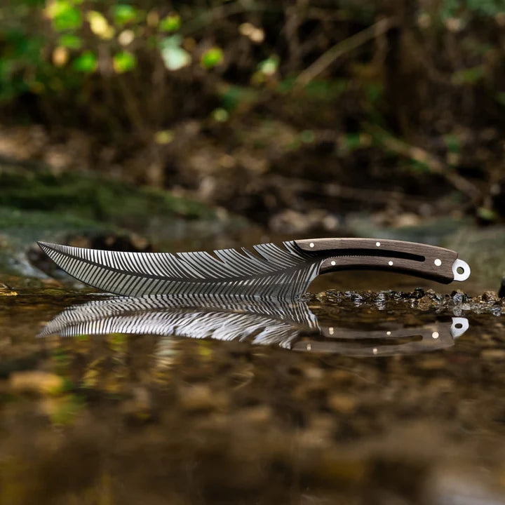 Hand-forged - Feather Knife