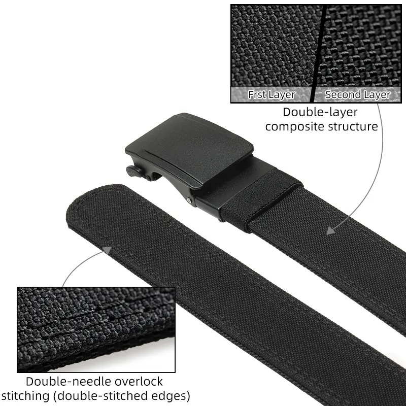 Quick-Release Tactical Belt – Heavy-Duty 1000D Nylon Work Belt