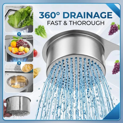 Stainless Steel Swan Sink Strainer Basket