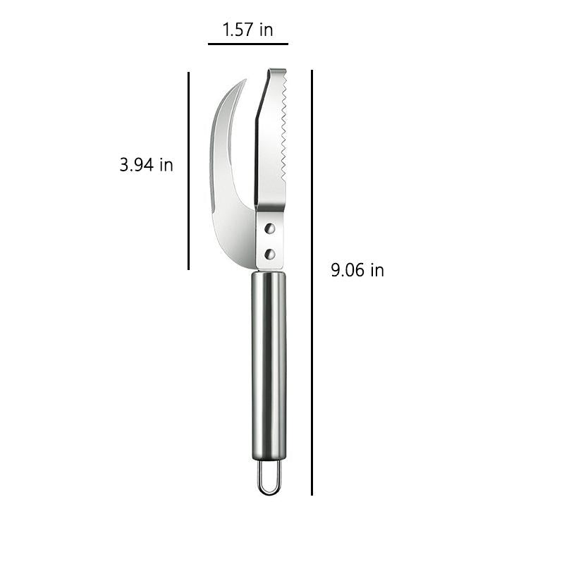 ✨Buy 1 Get 1 Free✨Stainless Steel 3 In 1 Fish Maw Knife（2pcs）