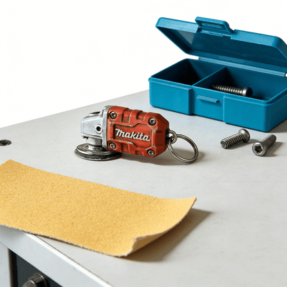 🛠️2-in-1 Makita-Inspired Mini Grinder: On-the-Go Smoothing Tool + Tool Enthusiast Collectible