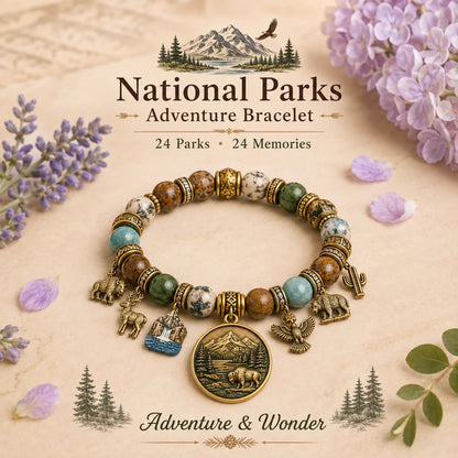 🔥 Last Day 69% OFF – 🏞️🙏 National Nature Park Faith Bracelet – Faith Meets Adventure
