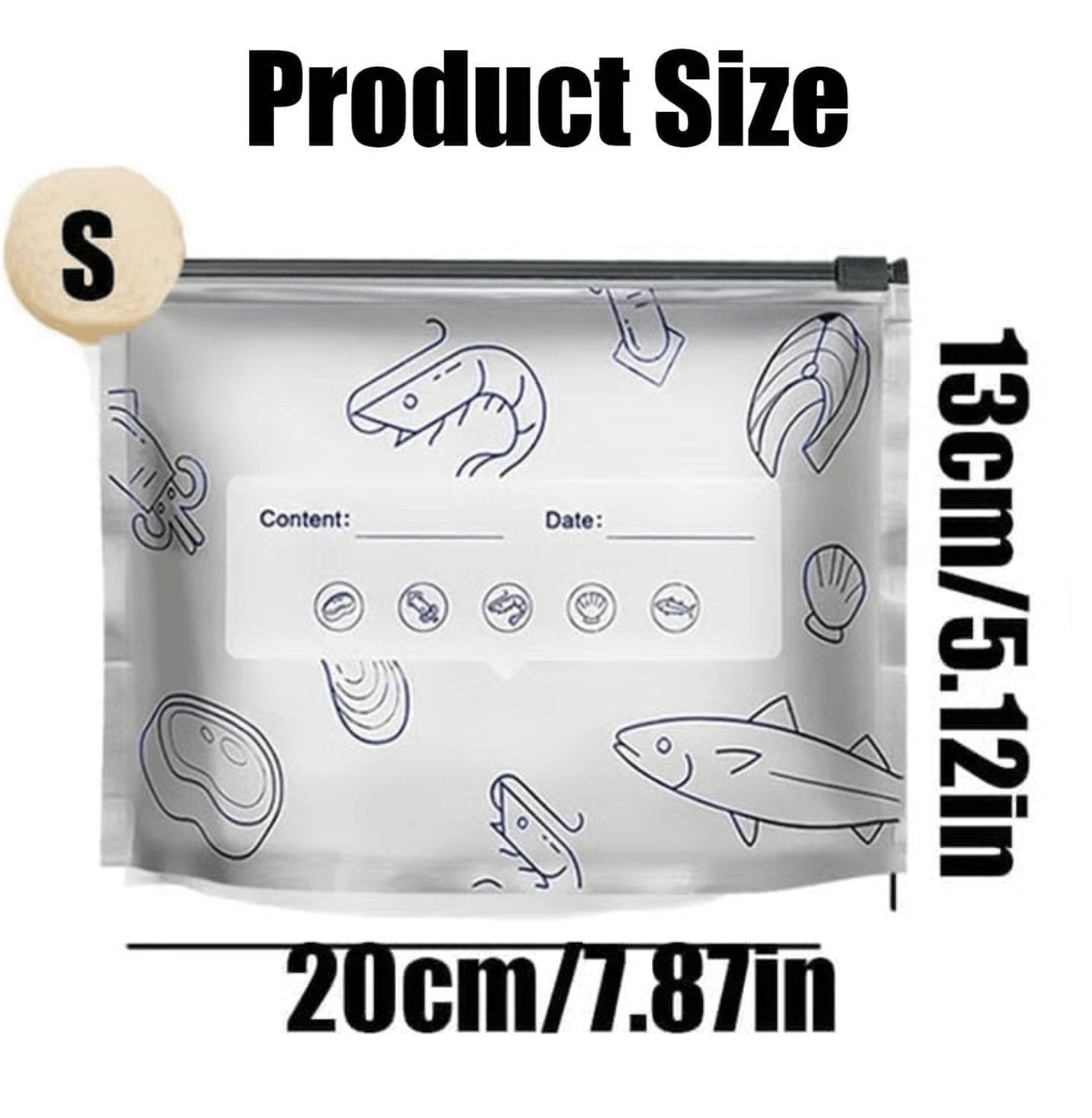 ✨ Reusable Aluminum Foil Sealable Storage Bags 🌱