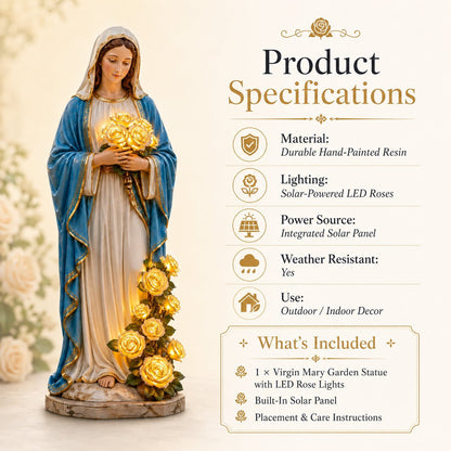 💗Virgin Mary Garden Light