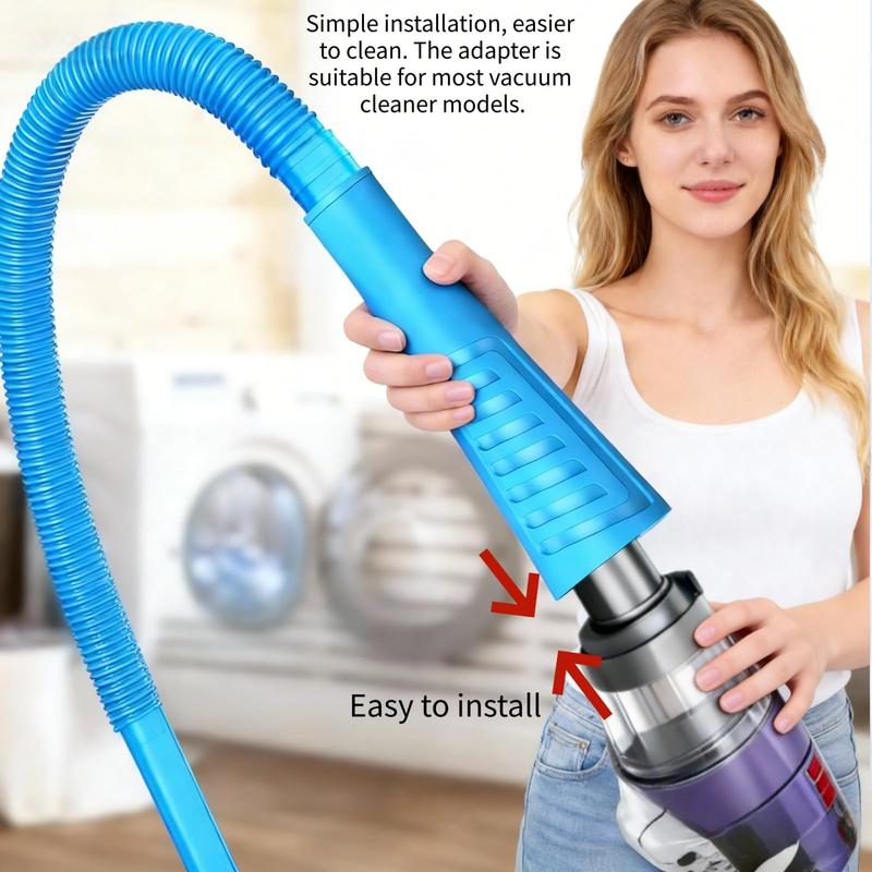 💥2 Pieces Dryer Vent Cleaner Kit Compatible with Most Vacuum Cleaner