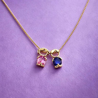 💖Children Birthstone Necklace Boy & Girl Charm Necklace