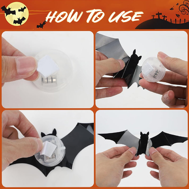 🔥Limited-Time🔥Halloween LED Flying Bat Decorations