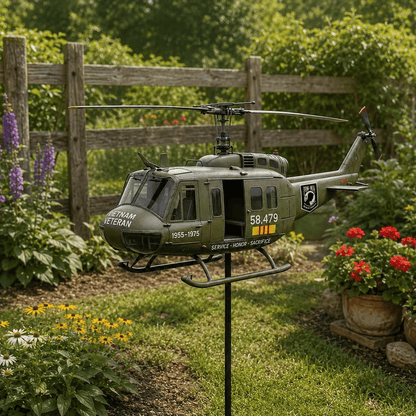 🔥Father's Day Special Offer: 49% OFF🎖️-Vietnam Veteran CH-47 Chinook Helicopter Wind Spinner ✈️Buy 2 Free Shipping Today!