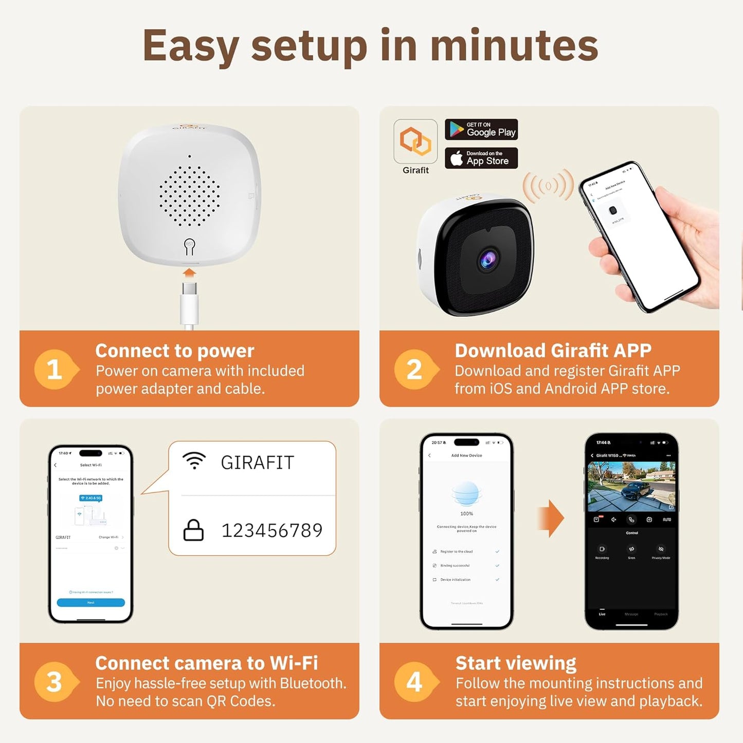 Only $14.99 Last Day Promotion!🔥 Crystal-clear security 2K camera 🎥 Color Night Vision 🌙 24/7 Recording & Smart Alerts 🚨 Easy Install! 🔒