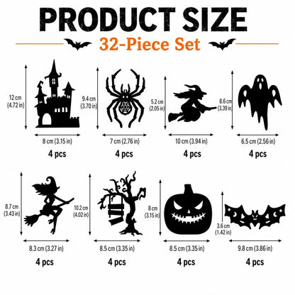 🔥2026 HOT SALE!! Halloween Glow in Dark Wall Stickers👻