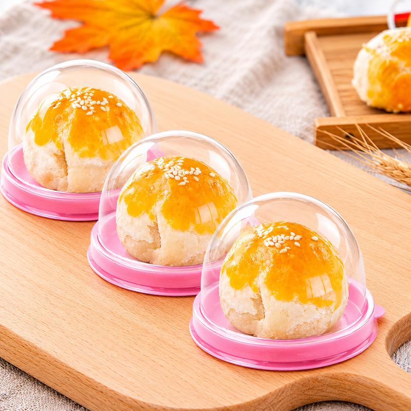 100 Pack Mini Dessert Containers with Dome Lids