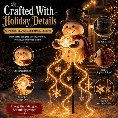 🎅Christmas Early Discount 🔥Buy 2 Get 20% OFF🔥 Snowman Magic Fountain Garden Light