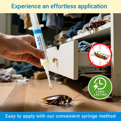 🔥Limited Time 50% Off✨2-Pack Cockroach Gel Bait Syringes