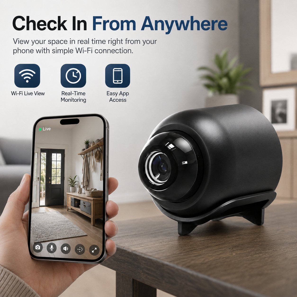X5 Wireless Home Security Camera