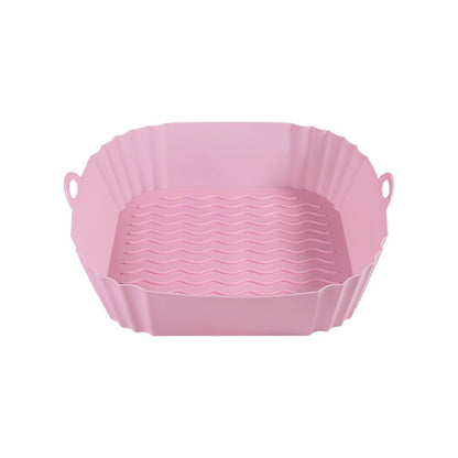 🔥✨Reusable Silicone Air Fryer Liner, 8 Inches