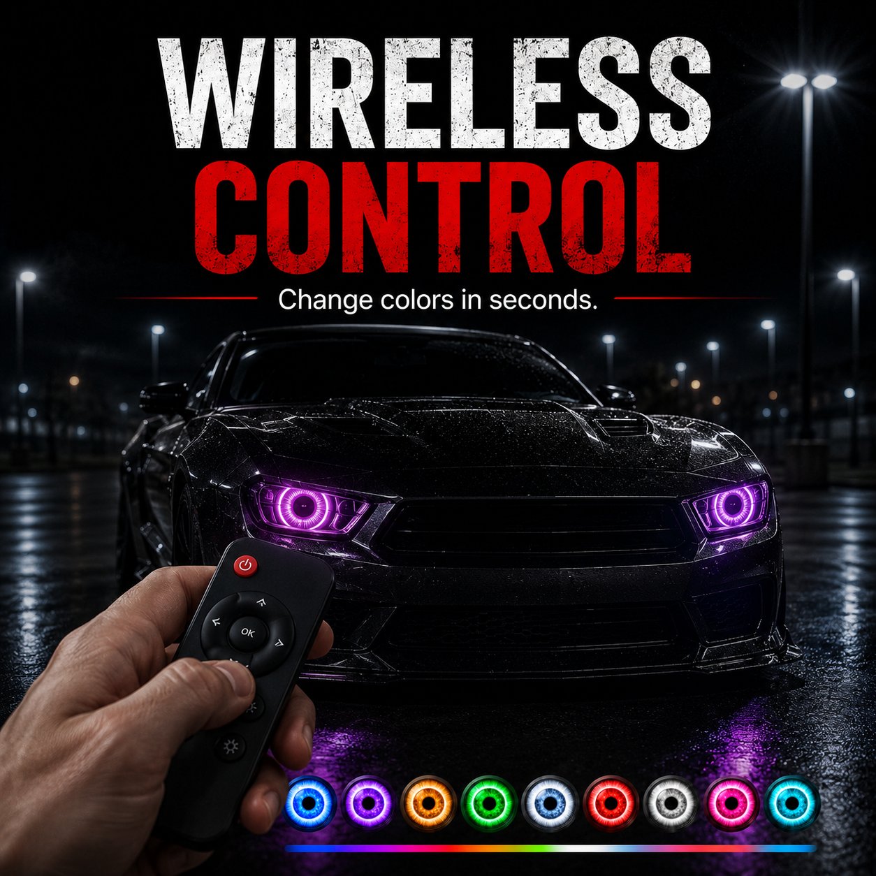 👀Demon-Eye LED Headlight Kit-2 pcs